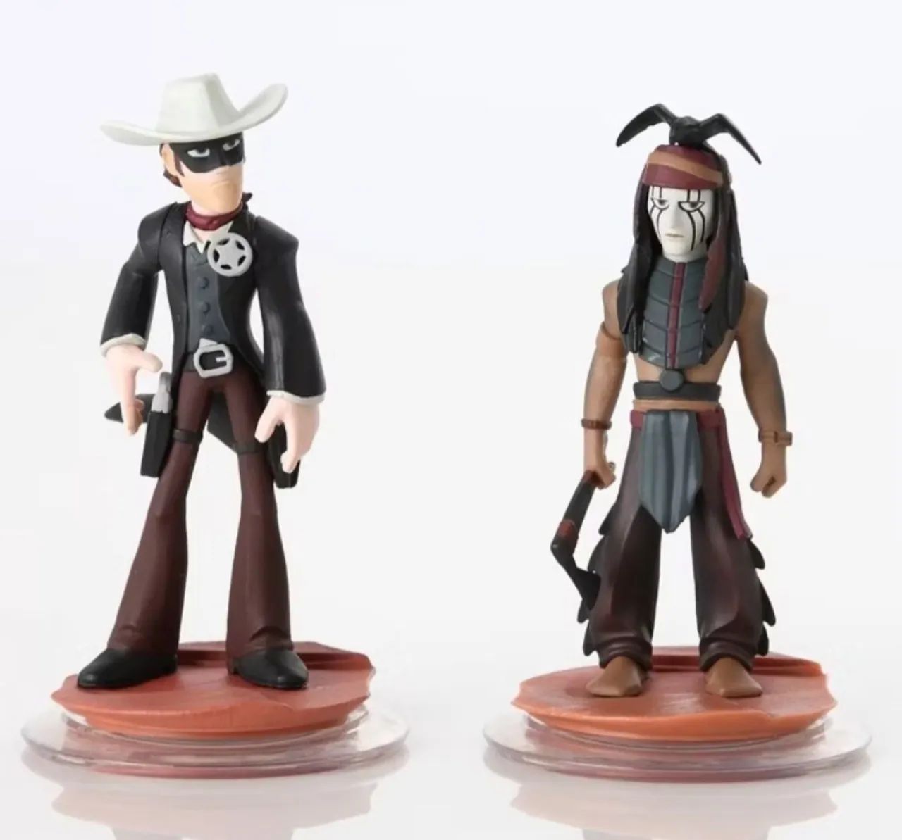Bonecos Disney infinity Lone Ranger e tonto