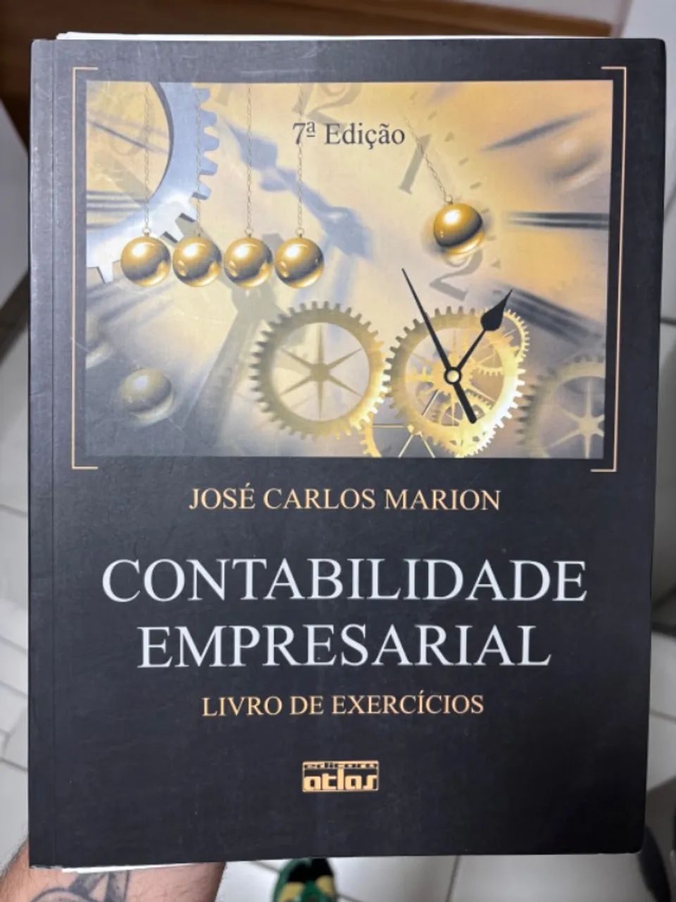 Livros Contabilidade Empresarial 12ª + 7ª Edição (Livro de Exercícios) -José Carlos Marlon - Foto 4