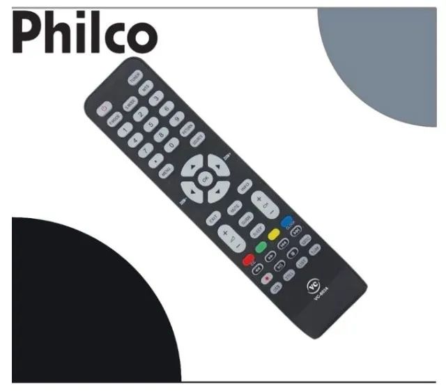 COD-CP867  Controle Remoto Tv Philco Compatível Vc-8034 Arduino Automação COD-CP867  
