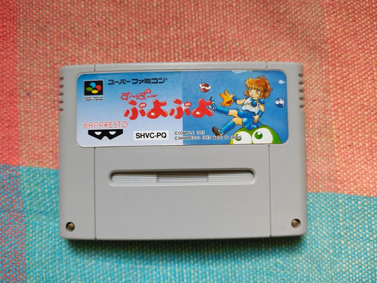 Puyo Puyo - Jogos Original Super Famicom 