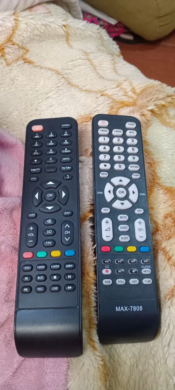 Controle Remoto Universal para TV - MAX-7808