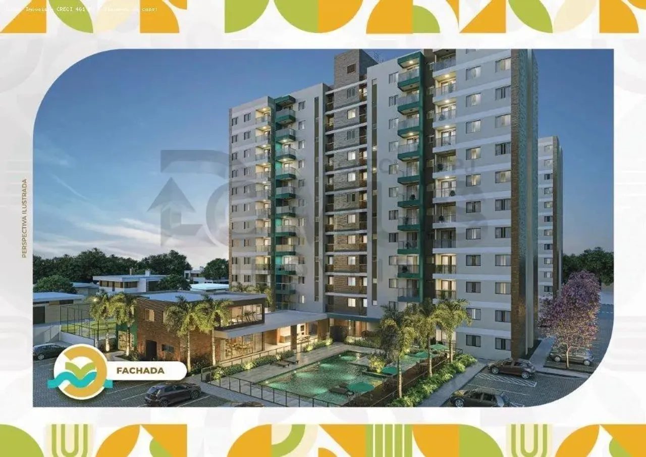Novo empreendimento no Condomínio Marbello Residence com 2 Quartos e 2 Banheiros