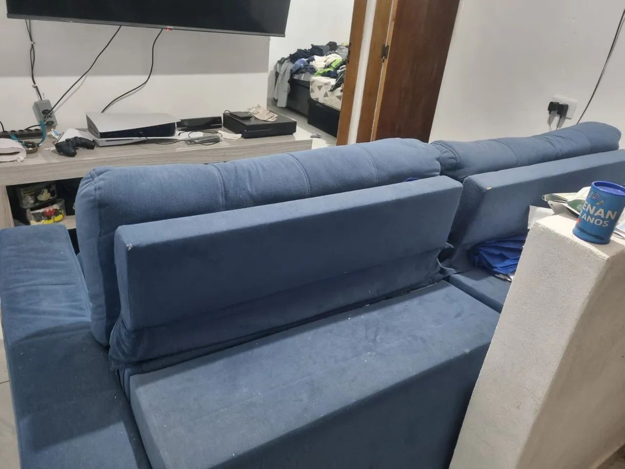 Sofá retratil sued - Foto 4