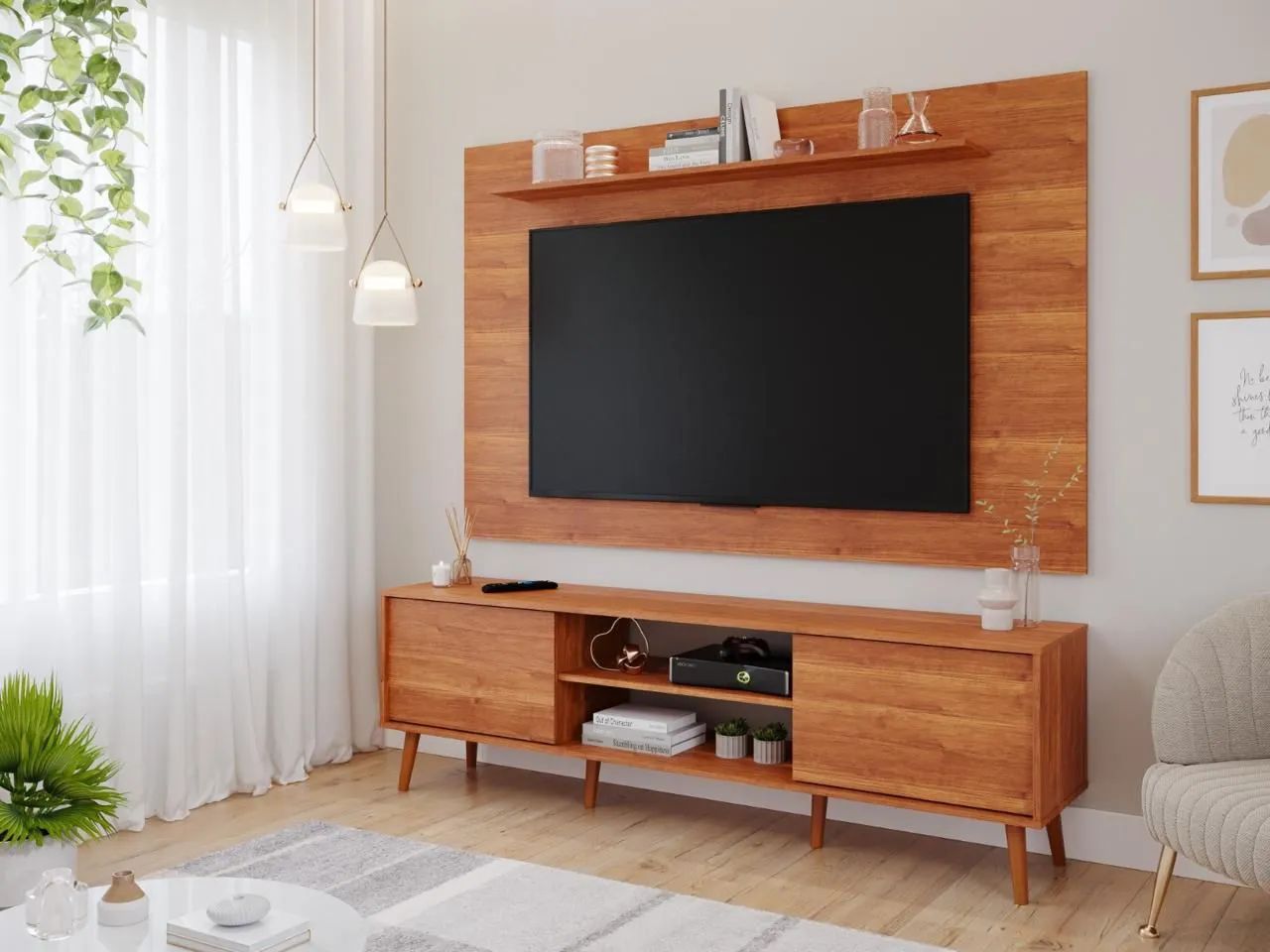 Painel e rack 