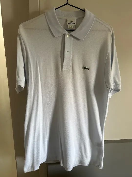 Camisa gola polo Lacoste tam 4 (M/G)