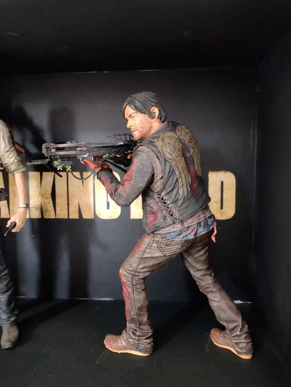 Action Figure Walking Dead em Moldura - Foto 3