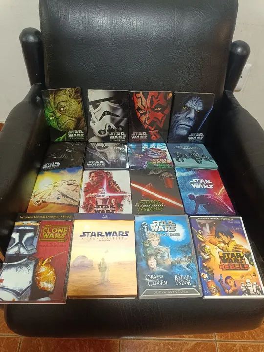 Coleção Blu-ray Steelbook Star Wars 