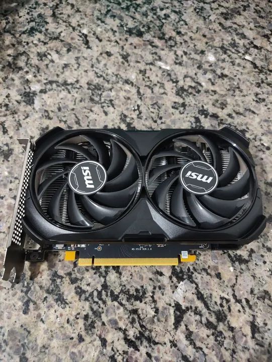 Placa de Vídeo MSI GeForce RTX 4060 Ventus 2X Black - Foto 3