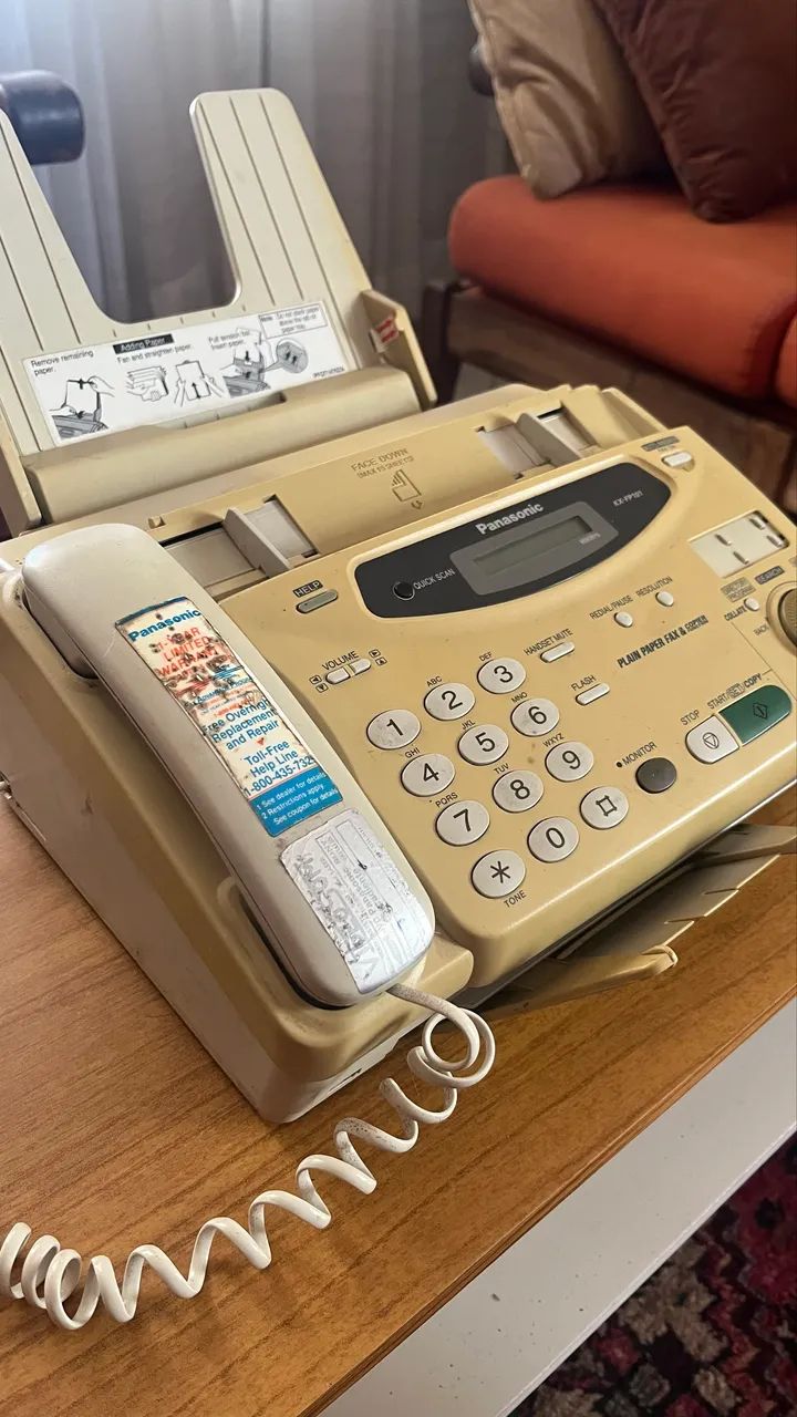 Fax Panasonic KX-FP101 120v  - Foto 3