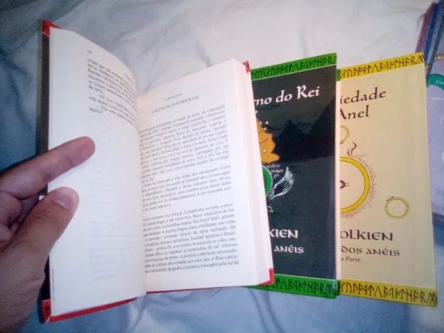Vendo coleção O Senhor dos Anéis, As Brumas de Avalon, Lovecraft. Ótimo estado! Manaus - Foto 3