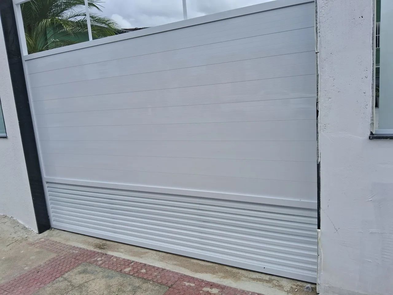 Portão de Alumínio Branco - Novo - Foto 5