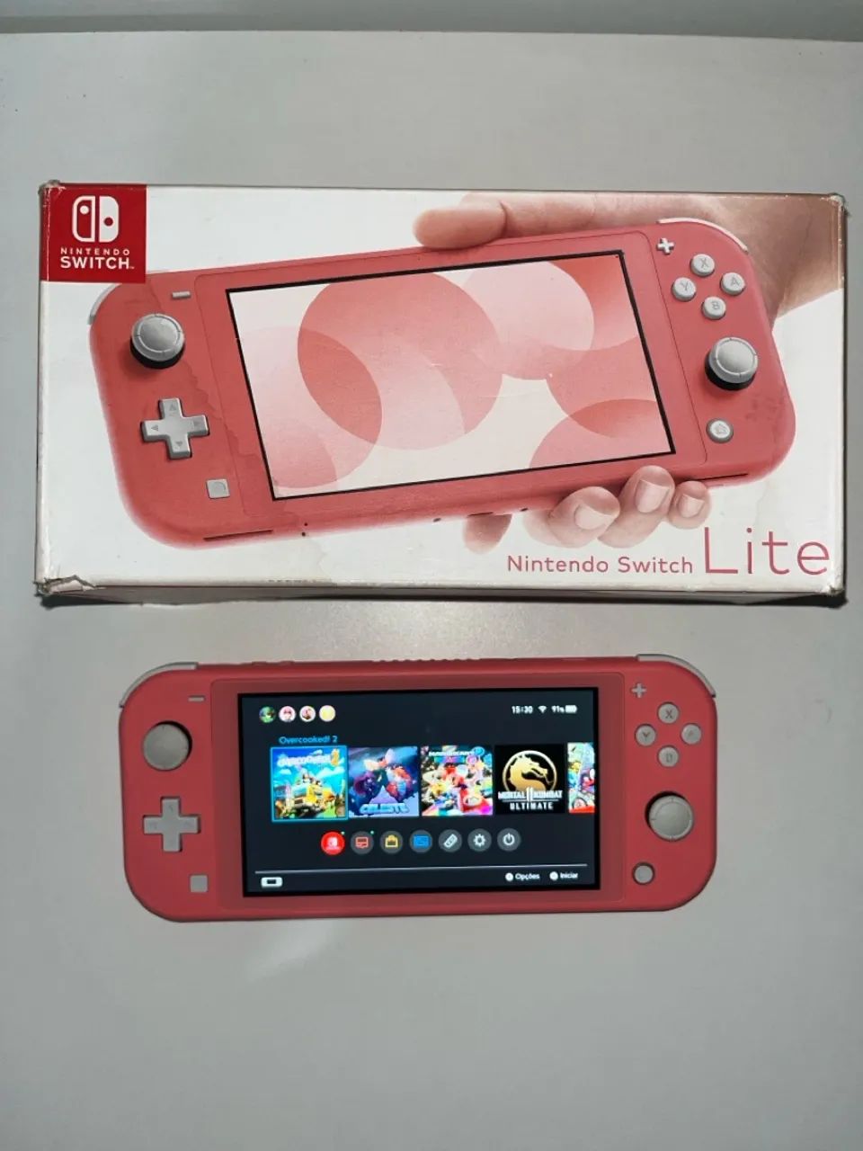 Nintendo Switch Lite Rosa - Foto 5