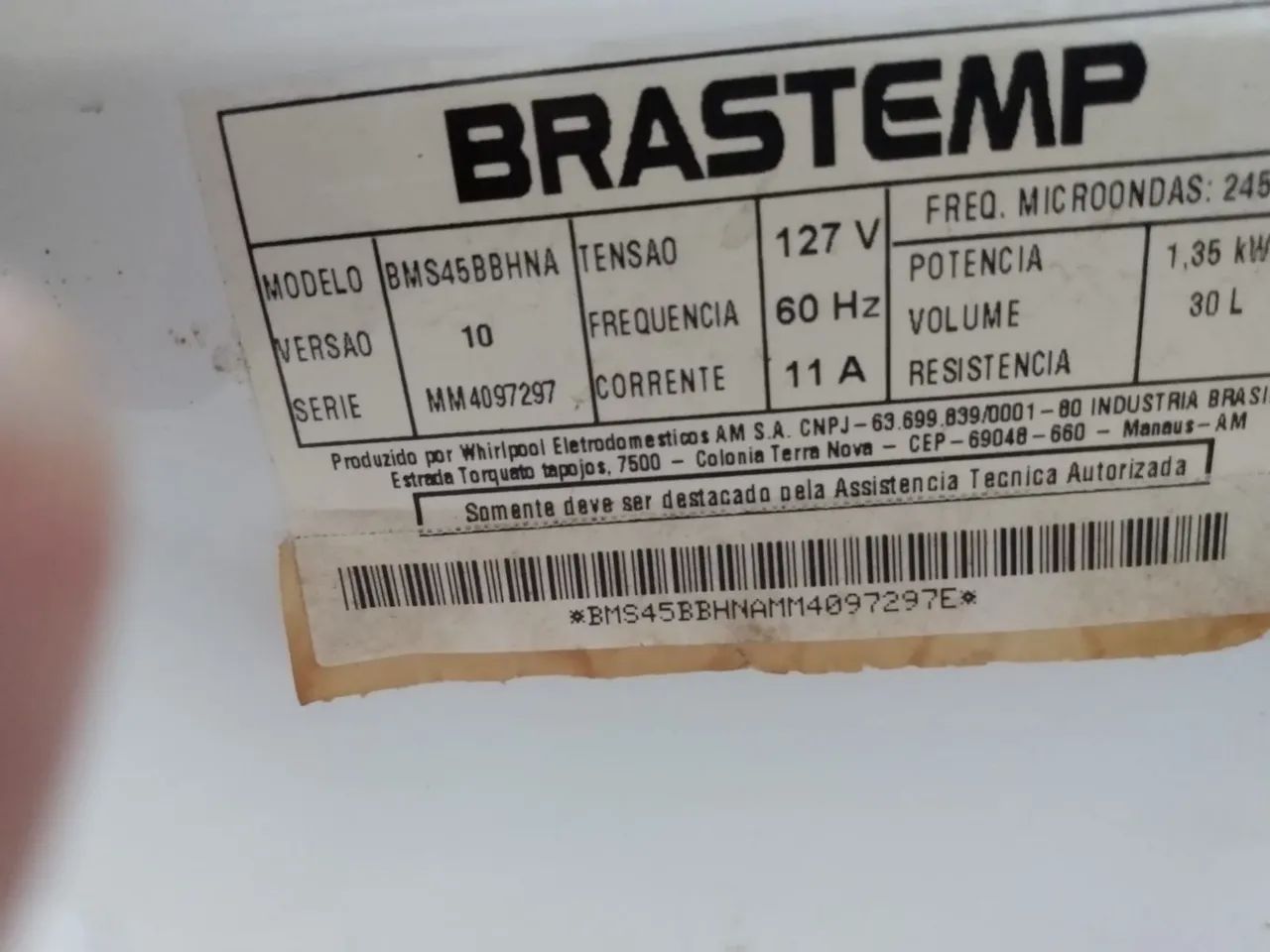 Micro onda Brastemp - Foto 2