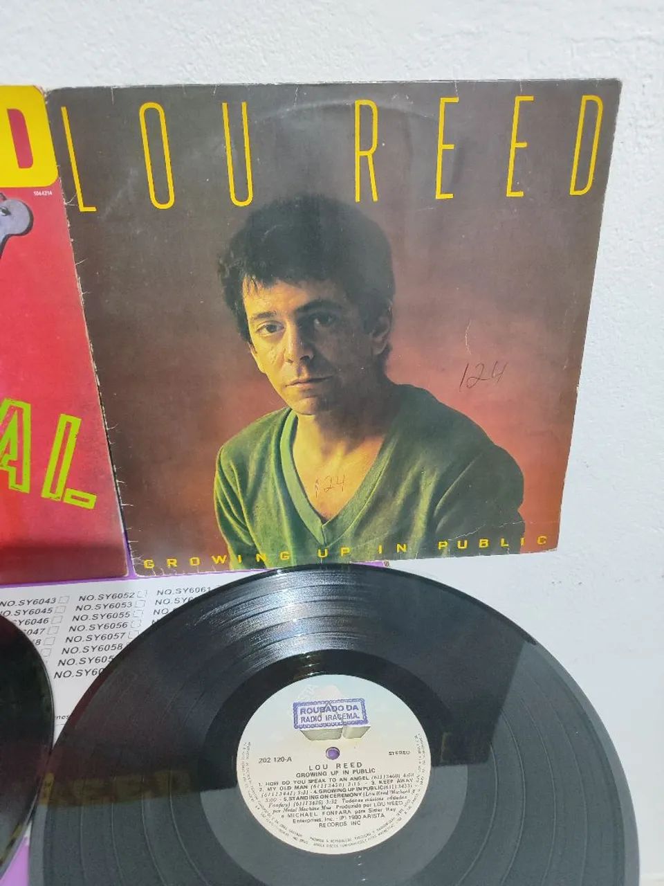 LPs Lou Reed - Mistrial e Growing Up in Public - Foto 3