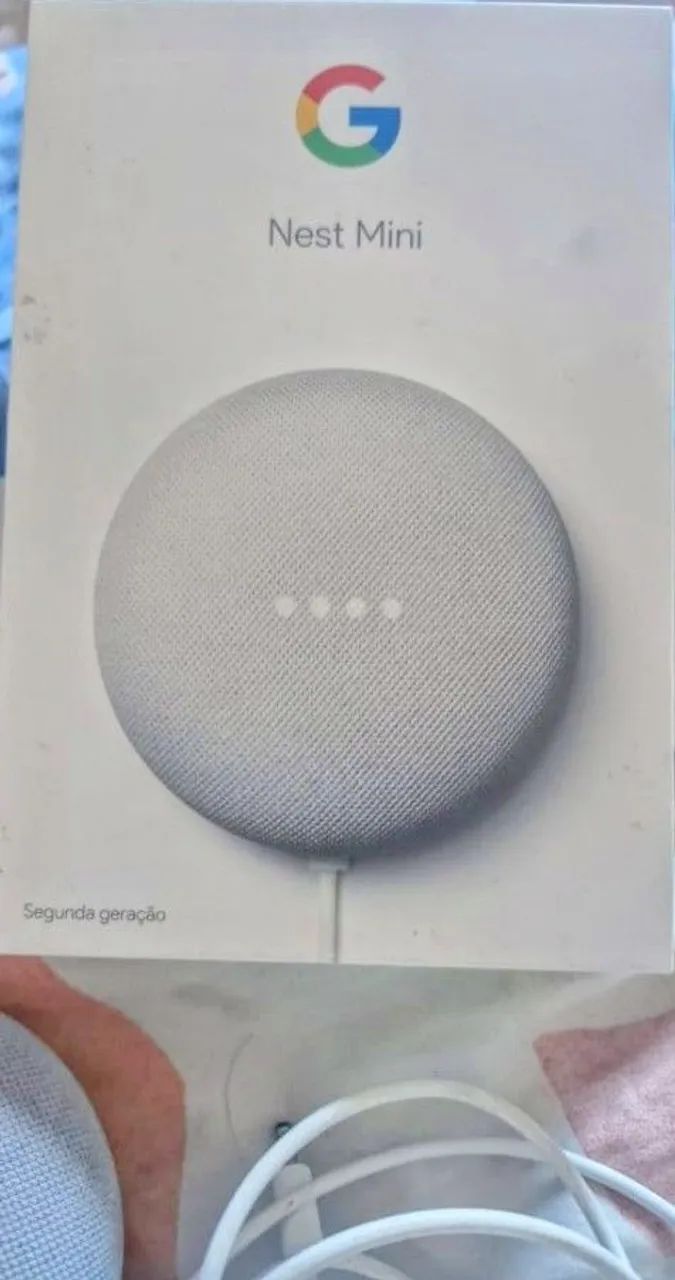 Google Nest Mini 2ª Geração - Chalk - Conectividade e
