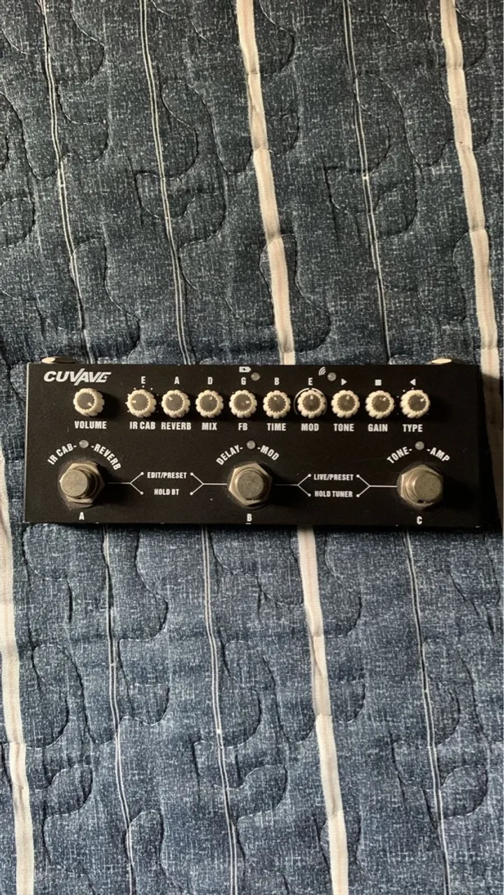 Pedal CUVAVE Multi-efeitos Guitarra - Novo!