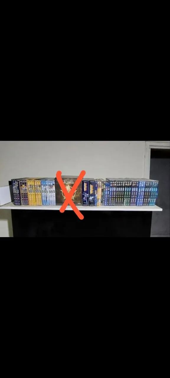 Coleção de DVDs e blu-ray Os Cavaleios do Zodíaco !!!!!