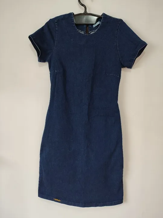 Vestido midi jeans