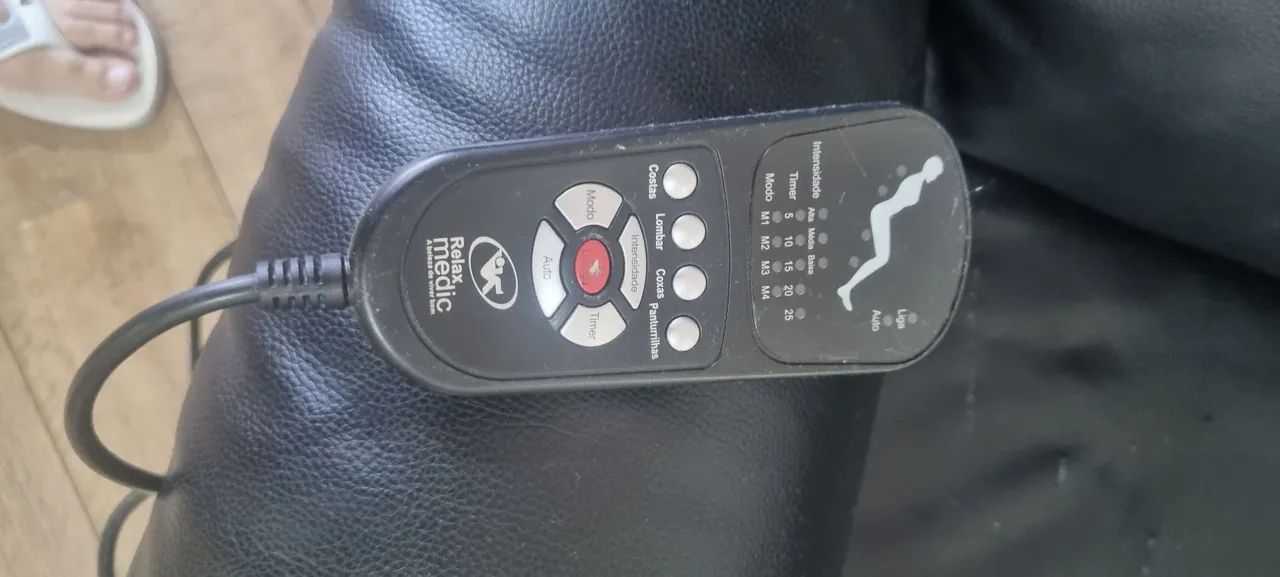 Poltrona Reclinável em Couro sintético  Vibratória  - Conforto e Relaxamento - Foto 3