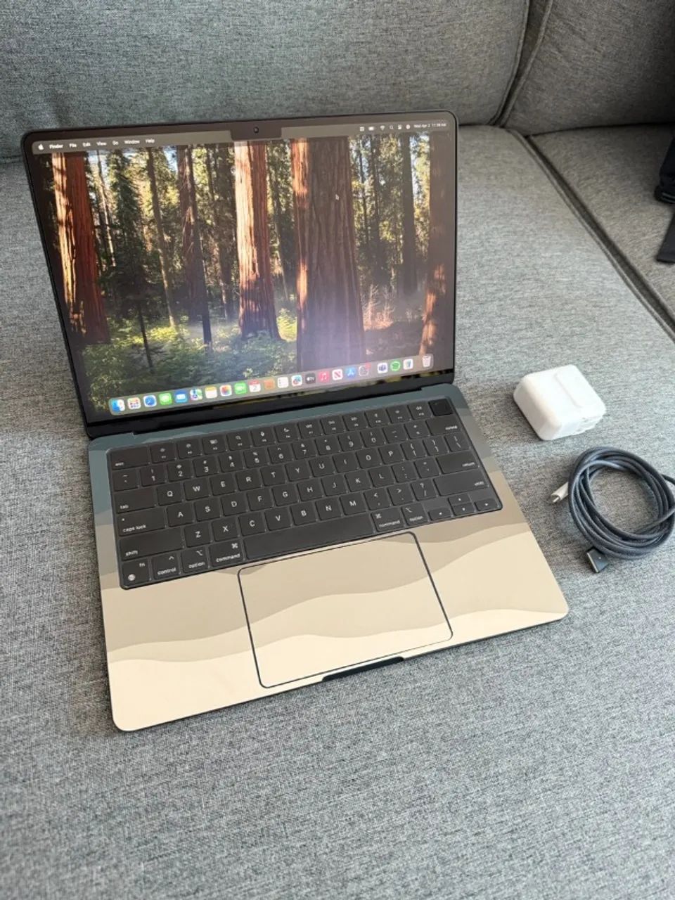 Apple MacBook Air 13 M3 16gb Ram 256 SSD - Zerado Praticamente Novo - Foto 2