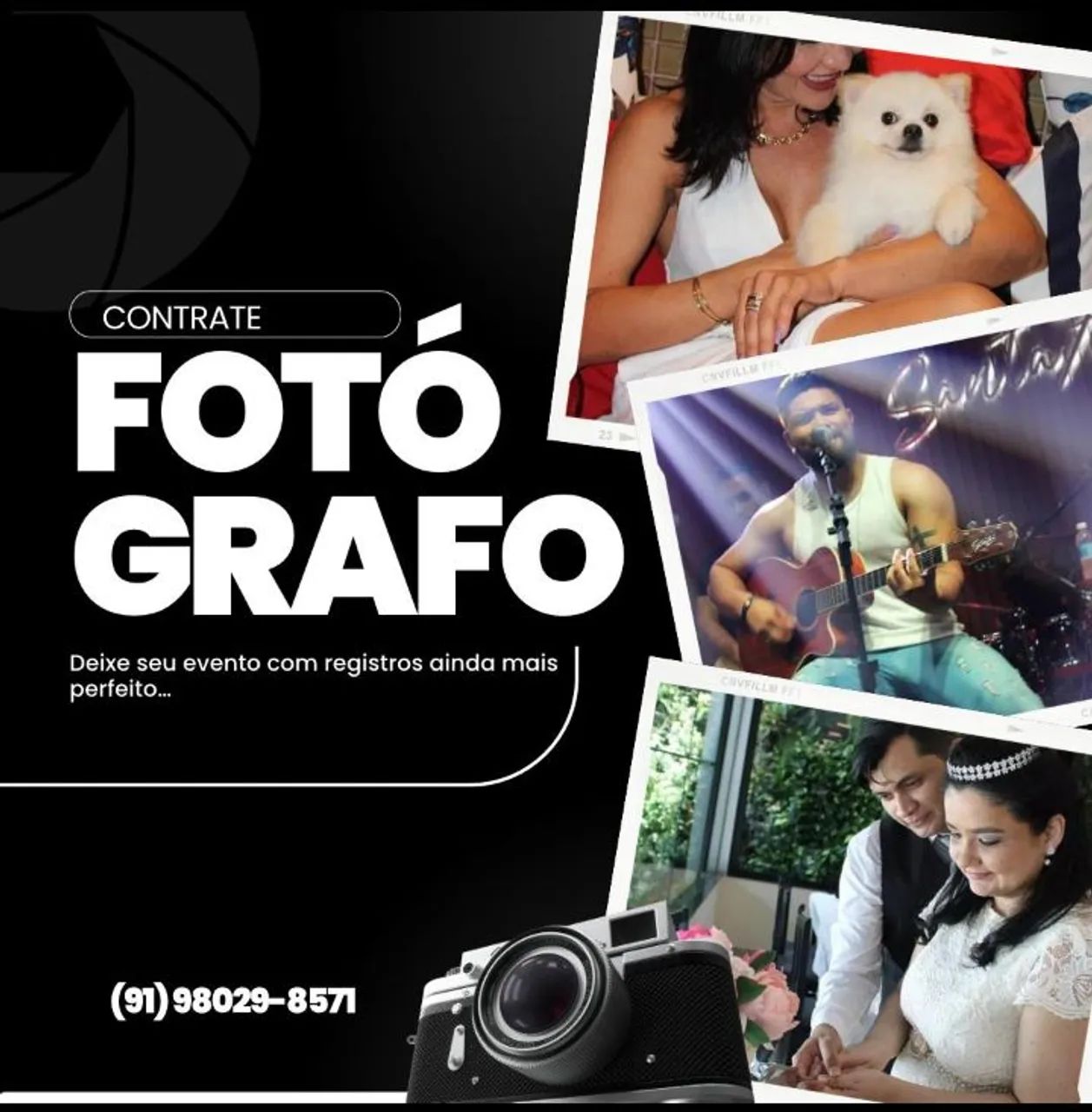 Fotógrafo para eventos!