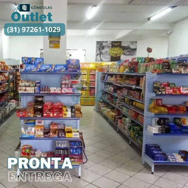 Gondolas para supermercado e mercearia - Foto 3