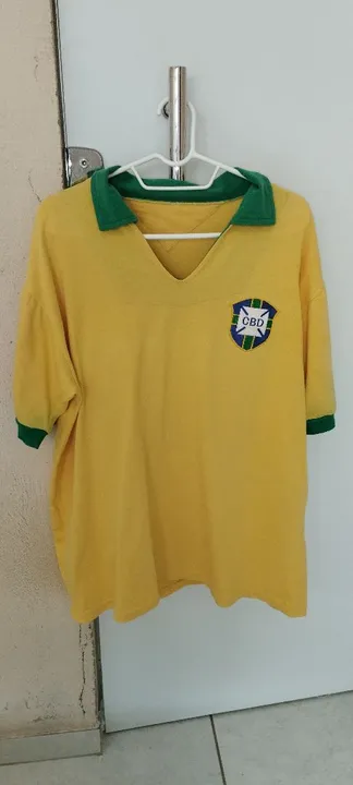 Camisa de Futebol Brasil - CBD 1958