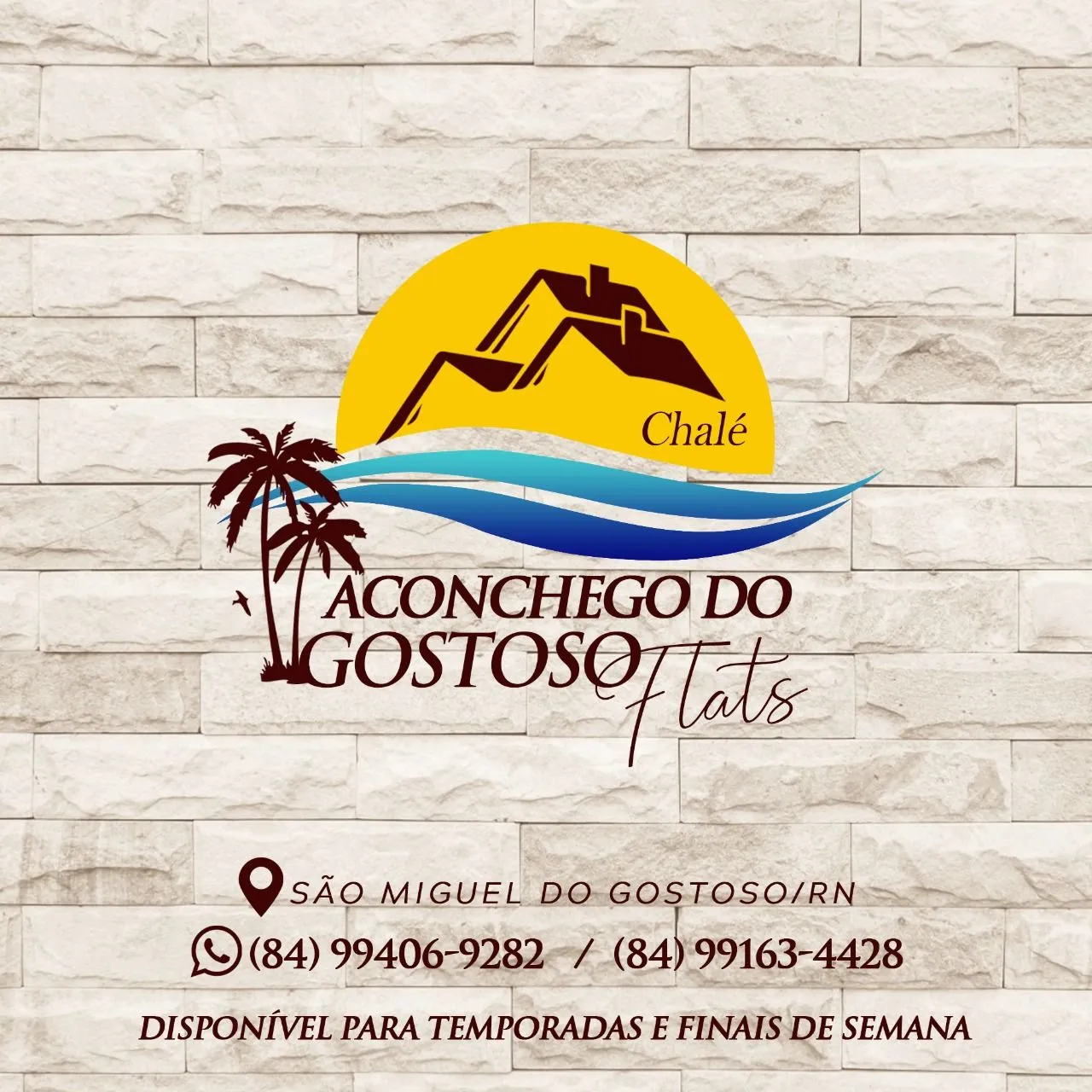 ALUGO OU VENDO FLAT EM SÃO MIGUEL DO GOSTOSO