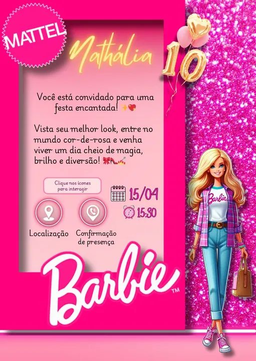 Convites digitais interativos R$10,00 