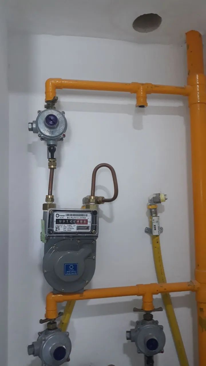 Tubulação de gás e água quente  - Foto 3