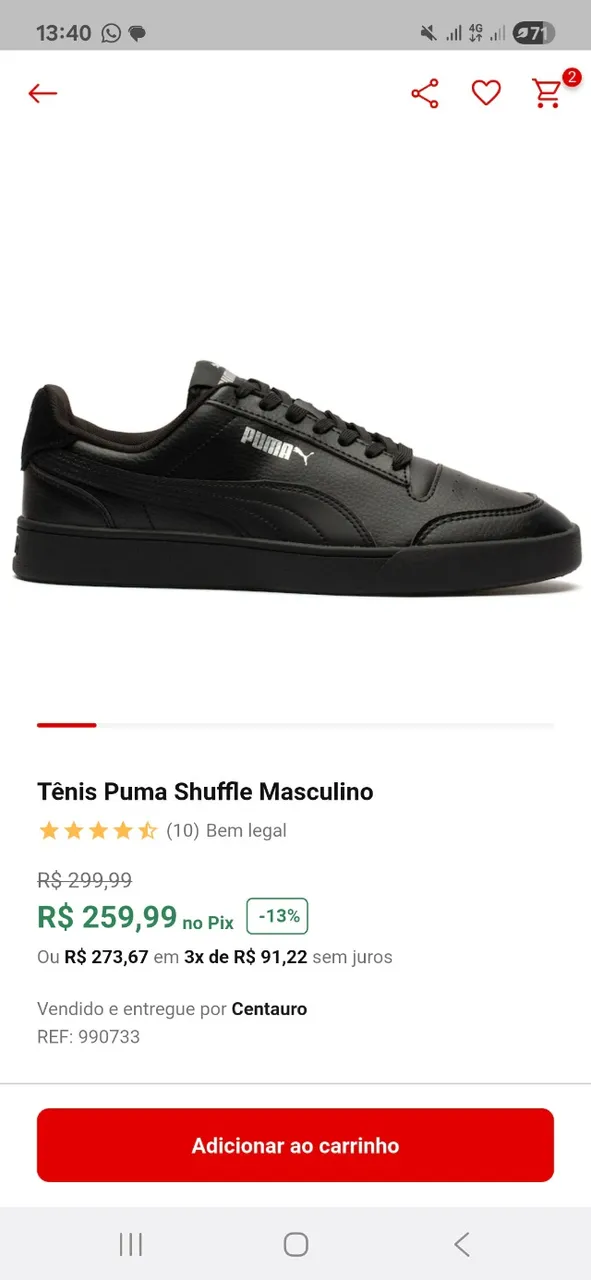 Tênis puma