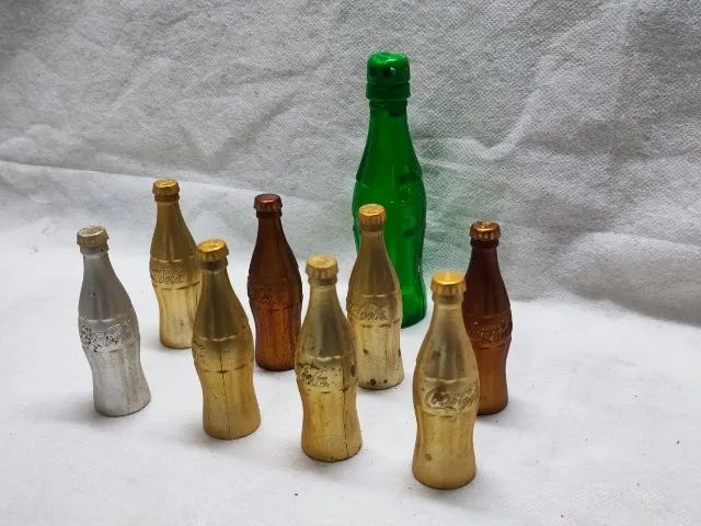 Mini Garrafinhas coca cola antigas preço da unidade - Foto 2