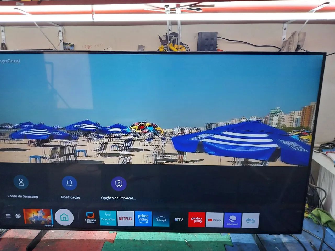 Tv 55 samsung 4 k alexa Xbox YouTube Netflix 