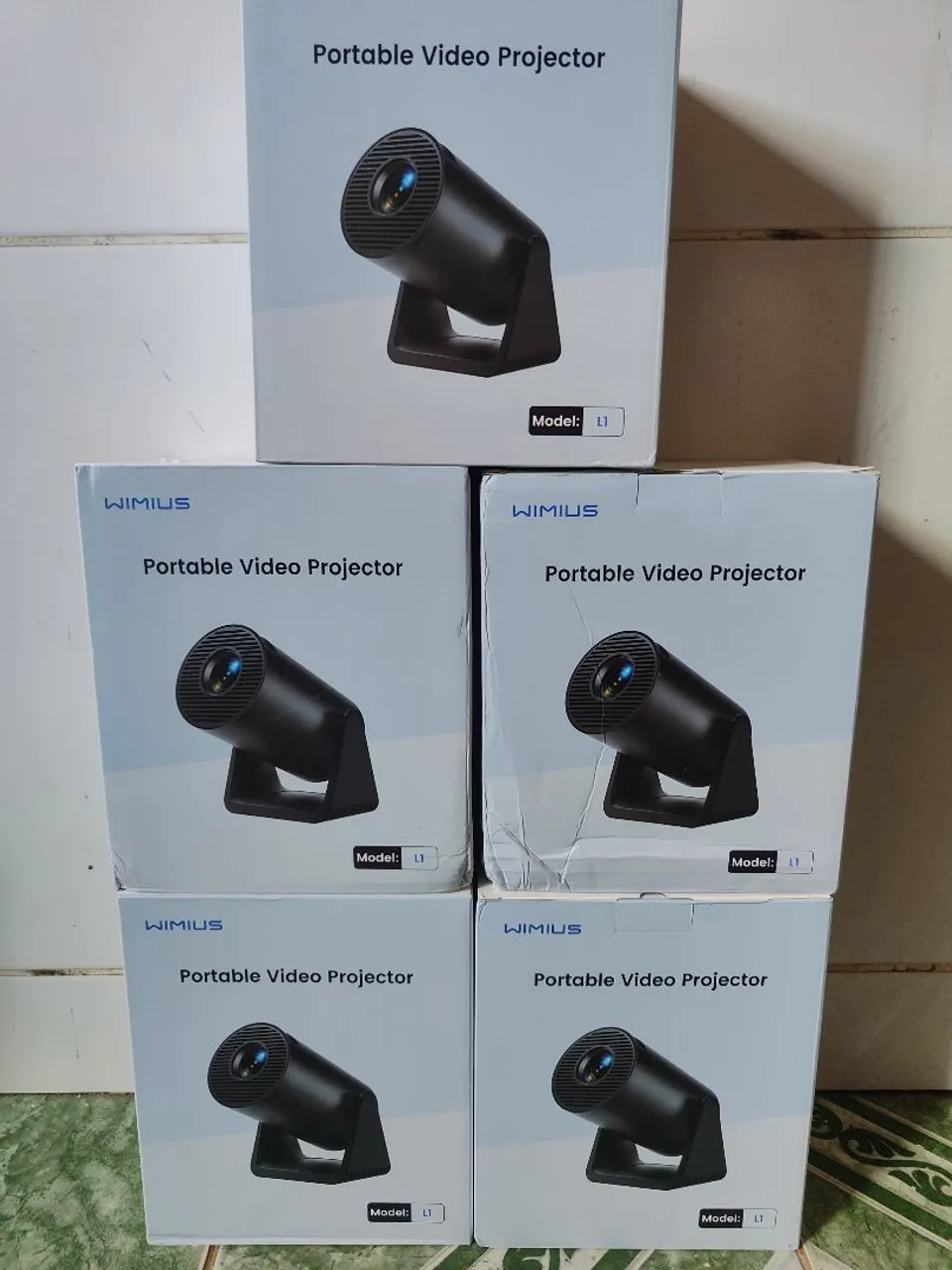 Projetor de Vídeo Portátil WIMIUS L1 - Novo