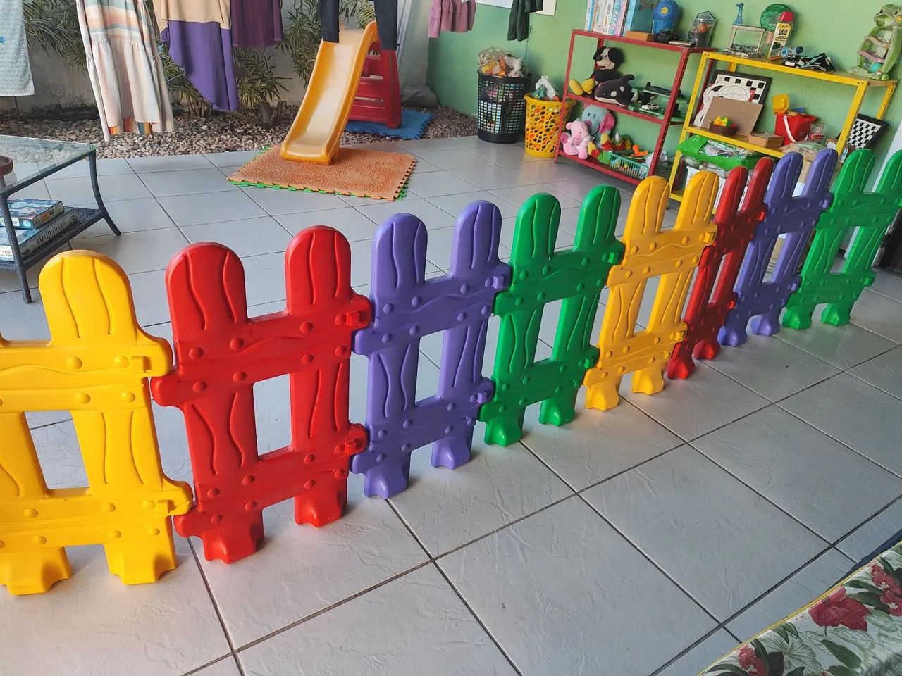 Cercadinho Infantil Colorido - Foto 2