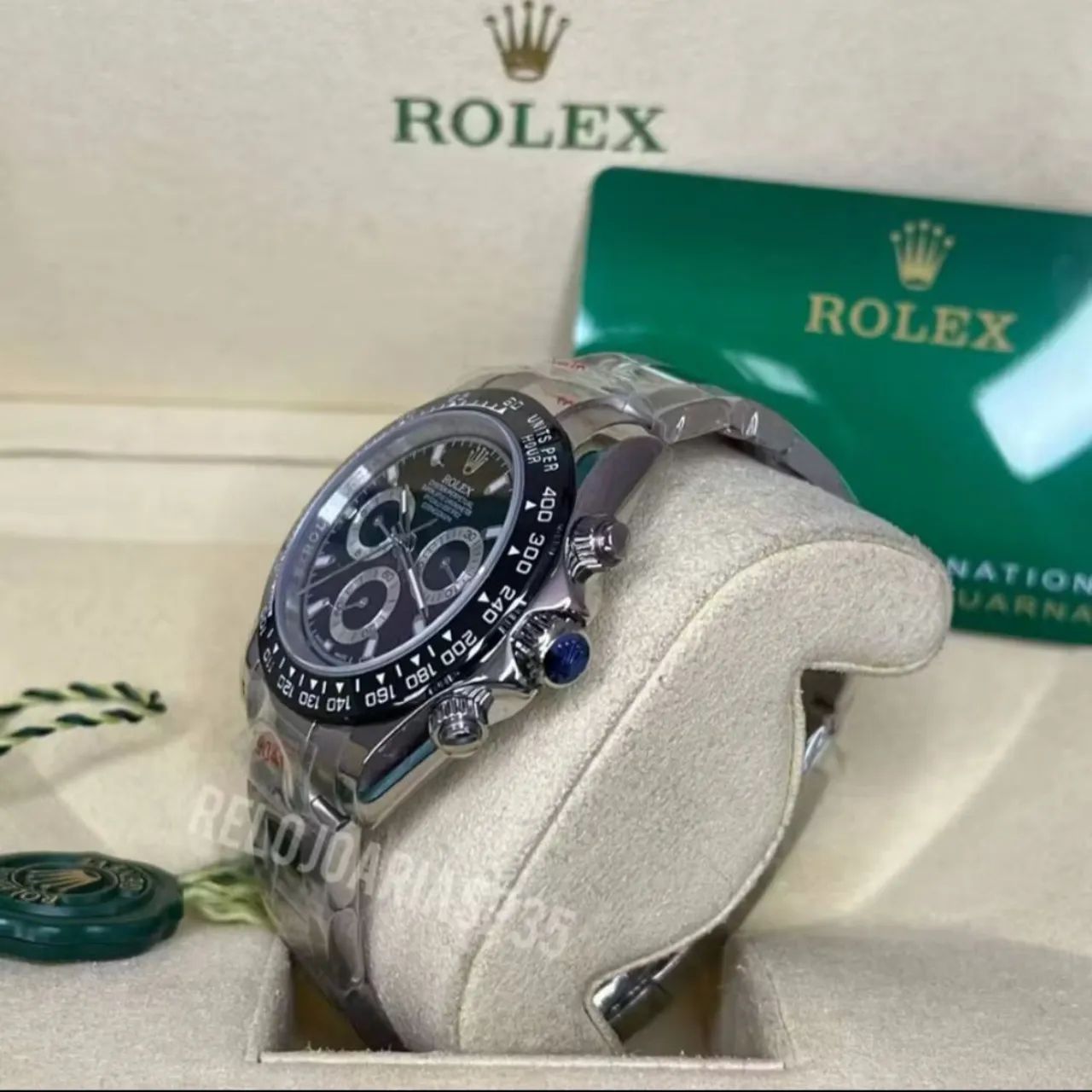 Rolex Daytona Black Dial - linha Premium AAA+Suíço - Foto 2