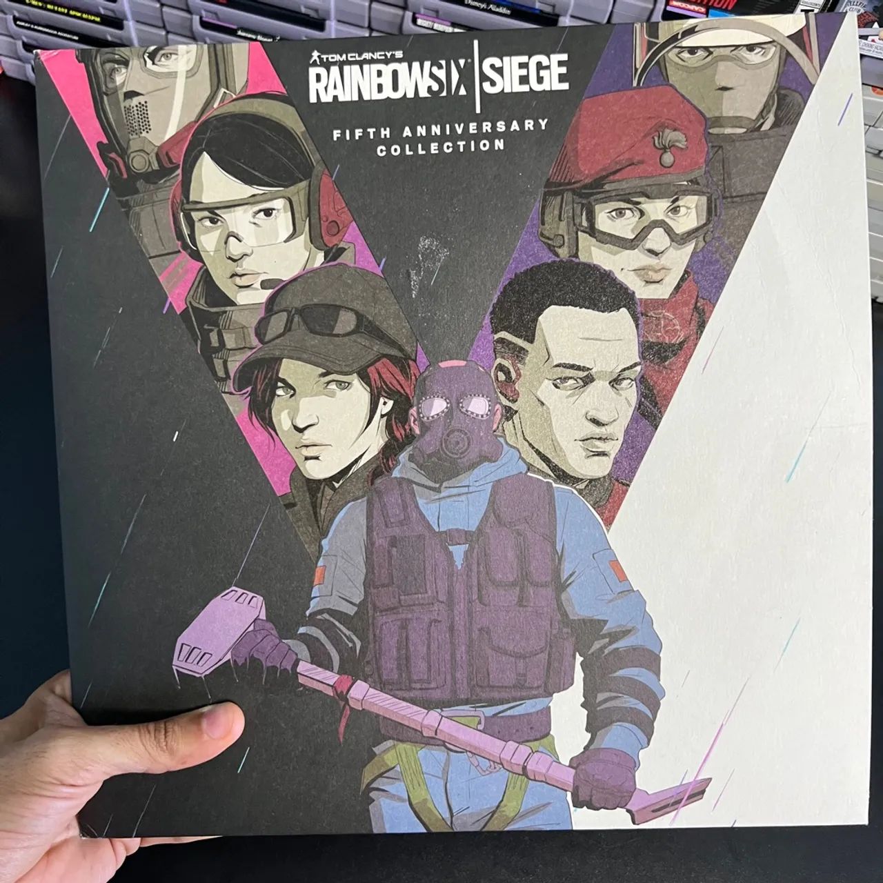Vinil Rainbow Six Siege Aniversário 5 anos