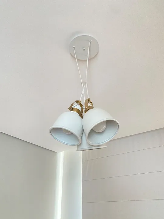 Lustre com 3 lâmpadas