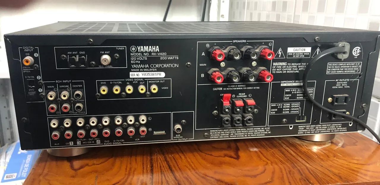 Receiver Yamaha  - Foto 2