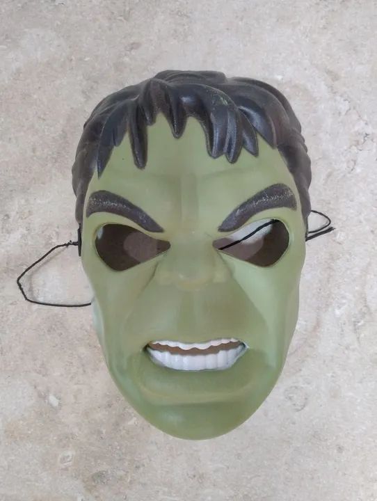 Máscara do Hulk 