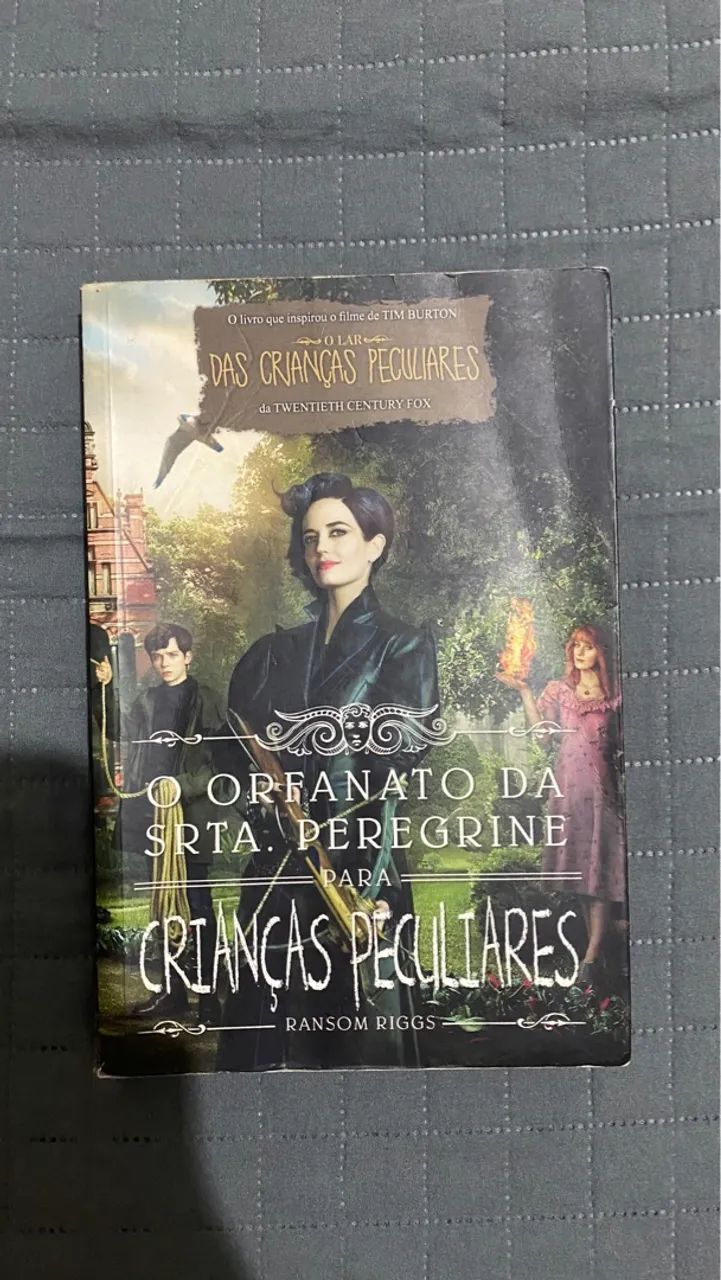 Livros 1, 2 e 3 da série O orfanato da Srta. Peregrine para Crianças Peculiares