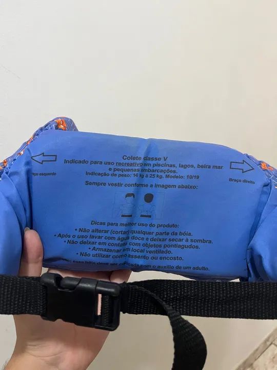 Boia colete Infantil Submarino da Litoraneus - Diversão na Piscina! - Foto 3