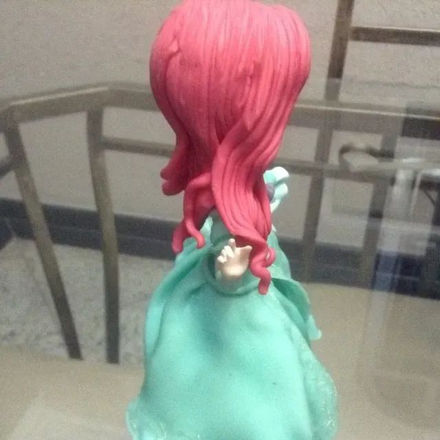 Princesa Ariel Em Biscuit. 19,5cm - Foto 4