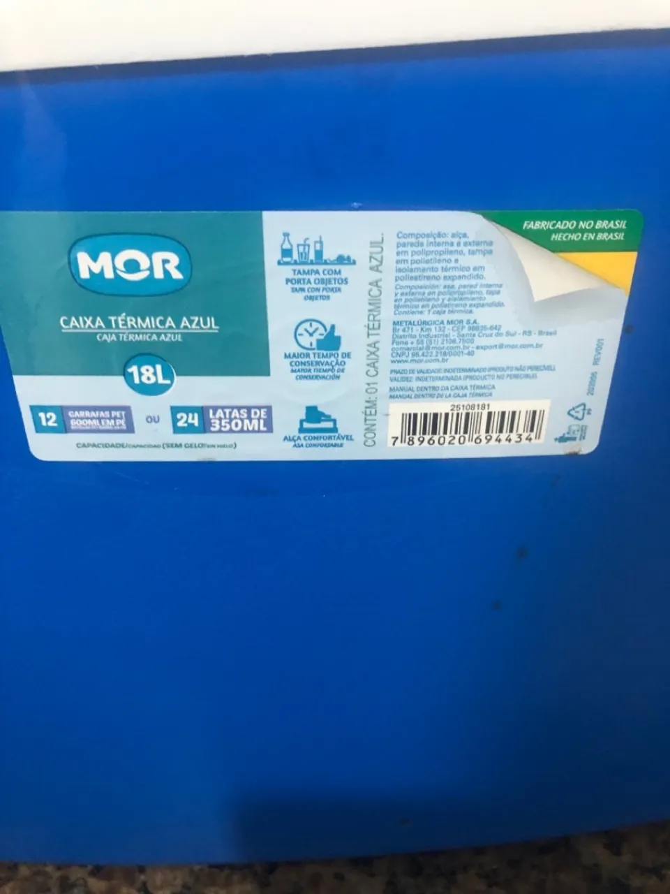 Caixa Térmica Mor