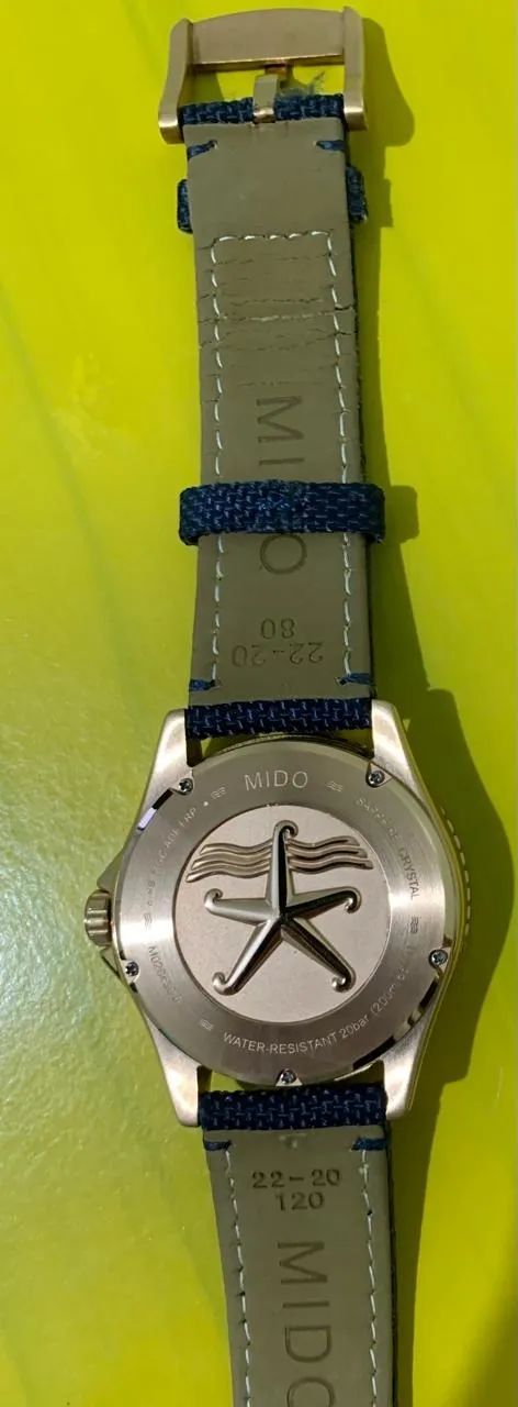 Relógios Mido Commander e Ocen Star - Hobbies e coleções - Jóquei