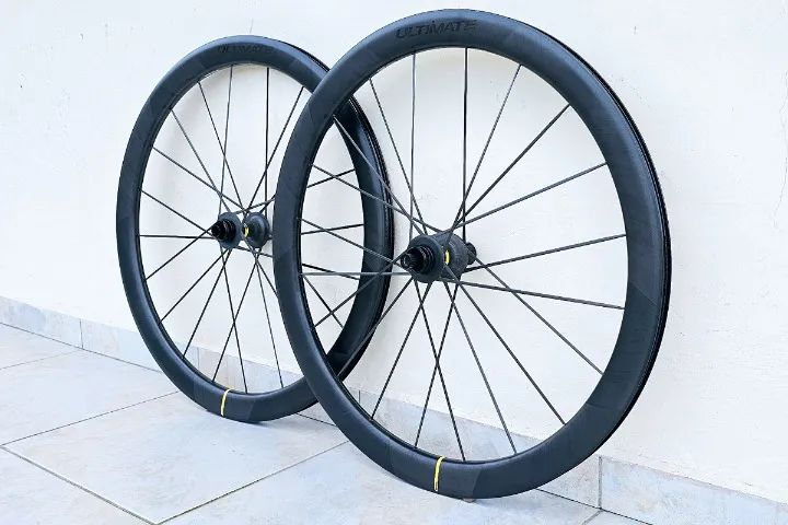 Rodas Mavic Cosmic Ultimate 45 Carbon Disc Tubeless - Freehub XDR HG - 1255g - Seminova