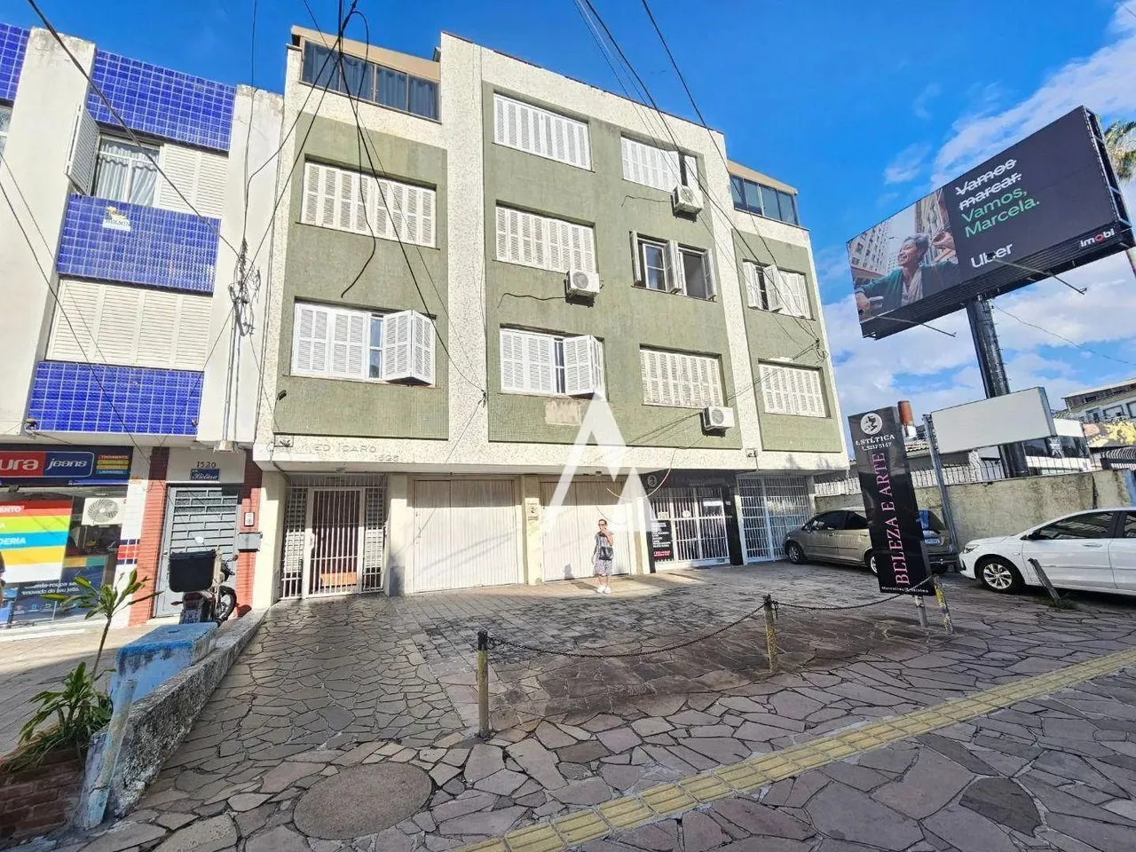 Apartamento com 1 dormitório para alugar, 45 m² por R$ 1.394,00/mês - Azenha - Porto Alegr