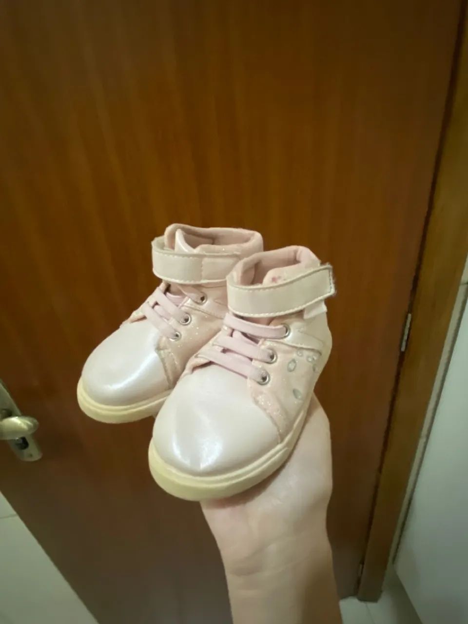 Tênis Infantil Pampili Rosa Bebê