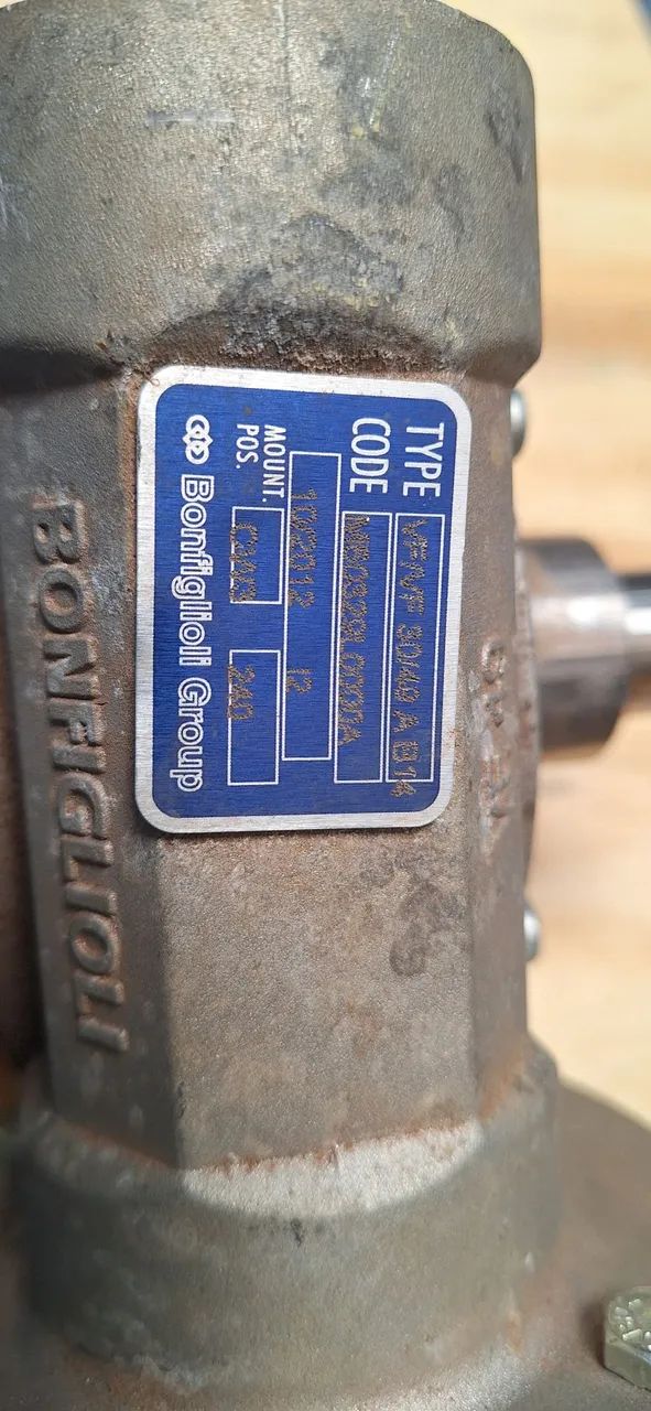 Motoredutor trifásico 0.12 cv redução 1/240. Rotação final: 7. - Foto 6