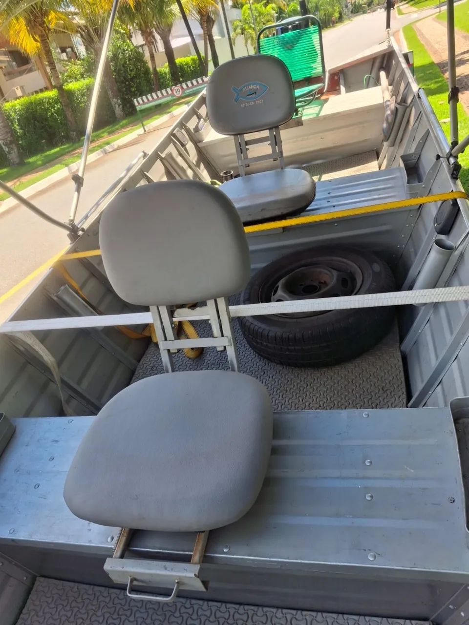 Kit completo: barco, motor e berço Fisher 